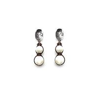 Orecchini Pendente donna Tamashii Earrings in Legno - Perle