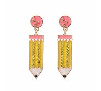 Orecchini pendenti a forma di bicchiere di vino Champagne Martini fatti a mano con strass lucidi e perle di cristallo orecchini pendenti con perline di cristallo Charme matita da cocktail Rugby per donne ragazze gioielli, Cristallo Strass Metallo Cristallo strass Metallo smalto, Smaltato