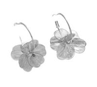 Orecchini pendenti a forma di fiore retrò per le donne eleganti pendenti a forma di petalo orecchini da appendere accessori per feste gioielli fatti a mano regali, Misura unica, come descritto, come