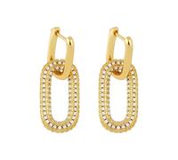 Orecchini pendenti a forma di stella alla moda con fibbie a forma di cuore, orecchini multifunzionali, per tutte le occasioni, geometrici, orecchini pendenti, Misura unica, come descritto, come
