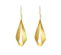 Orecchini pendenti a gancio lunghi in oro da donna, minimalisti, semplici, leggeri, alla moda, alla moda, alla moda, gioielli unici di compleanno