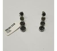 ORECCHINI PENDENTI A GRADAZIONE CRESCENTE CON SWAROVSKI ORIGINALI (PIO0005)