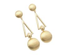 Orecchini pendenti alla moda in oro per donna orecchini pendenti a goccia leggeri alla moda ipoallergenici gioielli d'oro