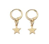 Orecchini pendenti con pendenti, adatti per ragazze adolescenti Orecchini a stella di luna temperamento semplice e alla modaDeft è stato trattato