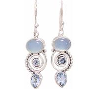 Orecchini Pendenti con Topazio Orecchini Pendenti Pendenti in Argento Sterling per Le Donne Durability