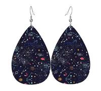 Orecchini pendenti da donna, con mappa della costellazione delle stelle, orecchini artistici a forma di stella, gioielli pendenti contemporanei per feste e sociali