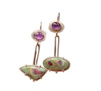 Orecchini pendenti da donna, stile vintage, semplici e non sofisticati, in stile bohémien, eleganti, gioielli per feste, matrimoni, eventi