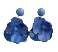 Orecchini pendenti dalla forma unica, da indossare tutti i giorni, accessorio alla moda in lega di resina, per un look alla, One Size, Metallo come descritto Metallo, come descritto