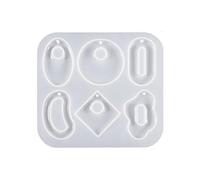 Orecchini pendenti di cristallo Orecchini Stampo Orecchini Irregolari Anelli per orecchie Stampo Gioielli in Silicone Stampi Kit Fare Strumenti Portatile Ciondolo Orecchio Stampi