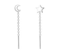 Orecchini pendenti in argento Sterling 999 a forma di fiore, stile vintage, ideali come regalo per le vacanze, feste di famiglia, matrimoni, Argento Sterling 999, Non pietra preziosa