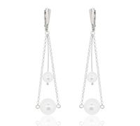 Orecchini pendenti in argento sterling ganci realizzati con cristalli...