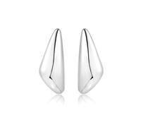 Orecchini pendenti in oro grosso per le donne placcati in oro orecchini grandi minimalisti geometrici lunghi triangolari esagerati orecchini a perno per le donne alla moda, 1.81 inches x 0.91 inches