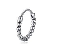 Orecchini pendenti in stile bohémien, orecchini a cerchio in argento, set retrò Hip Hop, in acciaio inox, regalo per il futuro papà, Acciaio inossidabile, Nessuna pietra preziosa