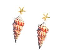 Orecchini pendenti ispirati mare, gioielli | Orecchini acrilici unici con creature marine, accessori alla per l ' uso quotidiano da donna, gioielli eleganti,