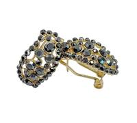 Orecchini Pendenti Orecchini a cerchio con diamanti creati in laboratorio per donne Senso senior Super Moda piena di diamanti Cristallo Temperamento Personalità (D, One Size)