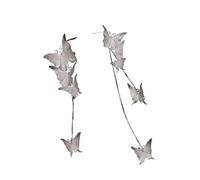 Orecchini Pendenti Orecchini a Clip per Donne e Ragazze - Orecchini Pendenti a Farfalla Asimmetrica Orecchini con Nappe esagerati, Orecchini a Lobo di Tendenza Accessori per Feste di Halloween