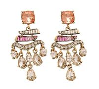 Orecchini pendenti quadrati con diamanti in stile retrò, un accessorio unico ed esclusivo per le tue orecchie
