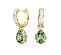 Orecchini pendenti Swarovski Stilla verdi placcato oro 5662922