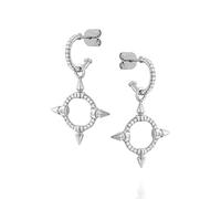 Orecchini per borchie vere personalizzate per donne zircone perle perforanti gioielli