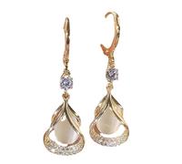 Orecchini per donne e ragazze retrò Hollow Disc Frosted orecchini stile etnico intagliato su entrambi i lati in legno carino fiore, Misura unica, Legno
