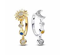 Orecchini per le Donne Sole Orecchini Moon Orecchini di Girasole Orecchini Tiny Cute Stud Orecchini Hypoallergenic Earing Jewellery