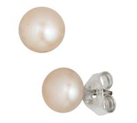 Orecchini Perle Coltivate 925 Argento,Argento Sterling,Rosato,Orecchini,Donna