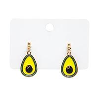 Orecchini Piccoli Cerchi per Donne Orecchini di Frutta Carini per Donne Divertenti Orecchini al Limone di Kawaii Funky novità Orecchini per cibi Che penzolano Orecchini Divertenti per Ragazze