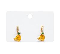 Orecchini Piccoli Cerchi per Donne Orecchini di Frutta Carini per Donne Divertenti Orecchini al Limone di Kawaii Funky novità Orecchini per cibi Che penzolano Orecchini Divertenti per Ragazze