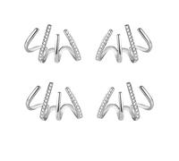 Orecchini piccoli orecchini a perno per ragazza avvolgere il polsino dell'orecchio per le donne orecchino polsino della vite prigioniera orecchini a cerchio orecchini di lusso alla moda minimalista delicato piccolo orecchio Wrap polsino Piercing