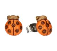 Orecchini pin coccinella