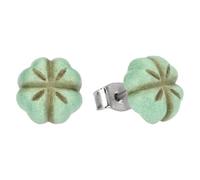 Orecchini pin quadrifoglio