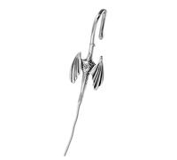 Orecchini professionali con linea di colata che cattura gli occhi orecchini con efficiente linea obliqua piercing punk stili ornamento borchie professionali, Misura unica, come descritto, come