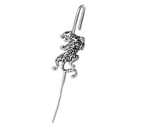 Orecchini professionali con linea di fusione che cattura gli occhi orecchini con efficiente linea obliqua piercing stile punk orecchini ornamento in acciaio inossidabile, Misura unica, come descritto