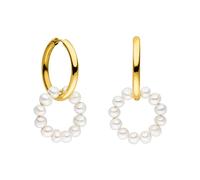 Orecchini Purelei Honu - Orecchini da donna in acciaio inossidabile resistente - Orecchini da donna impermeabili - Diametro 2,6cm - Gioielli alla moda per un look personalizzato (Oro)