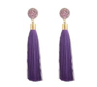 Orecchini qui puro da fuori, orecchini pendenti in vero argento, alla moda, per compleanno, Natale, San Valentino, semplici orecchini in argento, Taglia unica, lega di zinco, Nessuna pietra preziosa