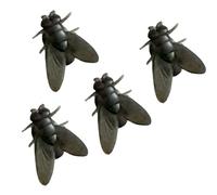 Orecchini realistici a forma di mosca, ipoallergenici, per apri sostanza macromolecola, per feste, orecchini neri flessibili per abiti, Misura unica, come descritto, come descritto