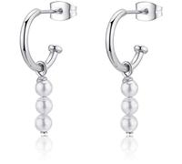 Orecchini Sagapò in Acciaio 316l Silver con Sfere SWI23