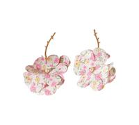 Orecchini unici a forma di fiore, realizzati a mano, alla moda, in lega, adatti per varie occasioni, feste, matrimoni, Misura unica, come descritto, come descritto
