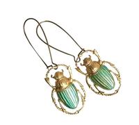Orecchini unici in metallo animale, con gancio in bronzo, orecchini alla moda, accessorio unico per gli amanti della moda, gioielli per animali da donna, Taglia unica, come descritto, come descritto