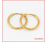 orecchini uomo cerchio orecchino donna acciaio inox da lobo senza nichel per in