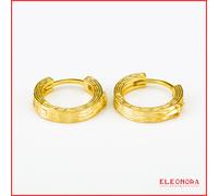 orecchini uomo neri cesare paciotti a cerchio in argento 925 e orecchino oro da.