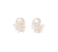 Orecchini vintage con perla per donna accessori leggeri alla moda gioielli creativi regali
