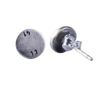 Orecchini vintage da donna, in argento Sterling 925, con numeri semplici, ipoallergenici, alla moda, gotico, bohémien, retrò, antico, stile cinese, idea regalo