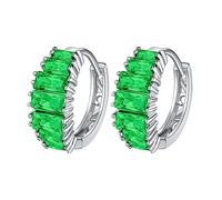 Orecchino a cerchio in argento Sterling 925 ipoallergenico alla moda per le donne piccoli regali a cerchio d'oro per amica, madre, fidanzata, compleanno, leggero, a goccia, orecchini Huggie per la