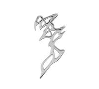 Orecchino a fiamma cava Orecchino Cool Stile Dolce Metallo Fiamma Orecchino Orecchino Punk Cool Orecchini Per Le Donne Coppia Gioielli Geometrica Fiamma Orecchino Gioielleria Personalizzato Fiamma Di