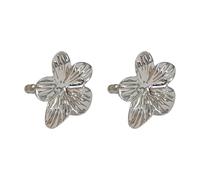 Orecchino alla moda a forma di stella, non forato, adatto per donne giovani che cercano versatilità alla moda, Silver, Metallo
