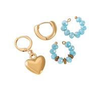 Orecchino alla moda non piercing gioielli per orecchio casual accessorio lega texture per feste di pendolarismo e viaggio clip su orecchini set, Misura unica, come descritto, come descritto