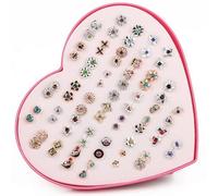 Orecchino Coreano di Colore dell'oro/dell'argento di Stile di Modo per Il Regalo d'avanguardia dei Gioielli delle Donne per Il Valore Eccellente della Ragazza 36 Paia/Lotto Convenient Handled