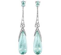 Orecchino Elegante Semplice Gocce d'Acqua Orecchini di Cristallo Accessori per Gioielli da Festa per Le Donne Practical Design