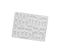 Orecchino flessibile del silicone del commestibile per i monili con le combinazioni multiple di forma per la forma irregolare di disegni creativi, One Size, come descritto, come descritto